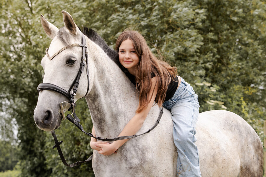 Séance photo équestre – Cavalier et cheval